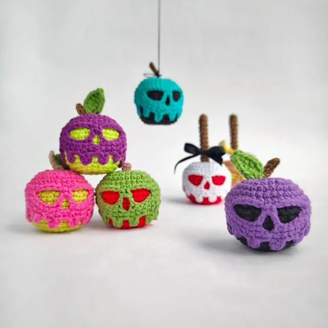 poison apple crochet pattern