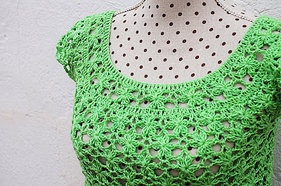 7 - Crochet Imagen Blusa de mujer a crochet muy rapido y facil de hacer a ganchillo. Majovel Crochet.