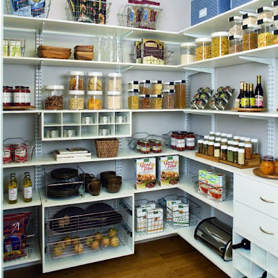 Shelving Designs | Shelving Design Ideas: Pantry shelving