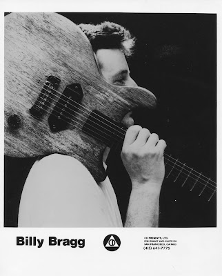 Billy Bragg photo courtest of CD Presents