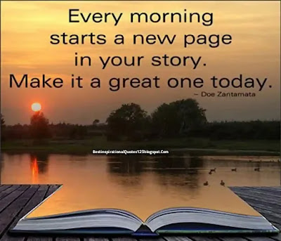 Positive Quotes on Good Morning