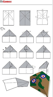 Membuat Macam-macam Pesawat dari Kertas