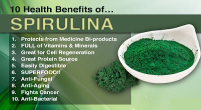 mamfaat spirulina penghilang jerawat