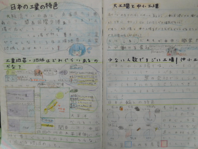 ５年生ノート紹介