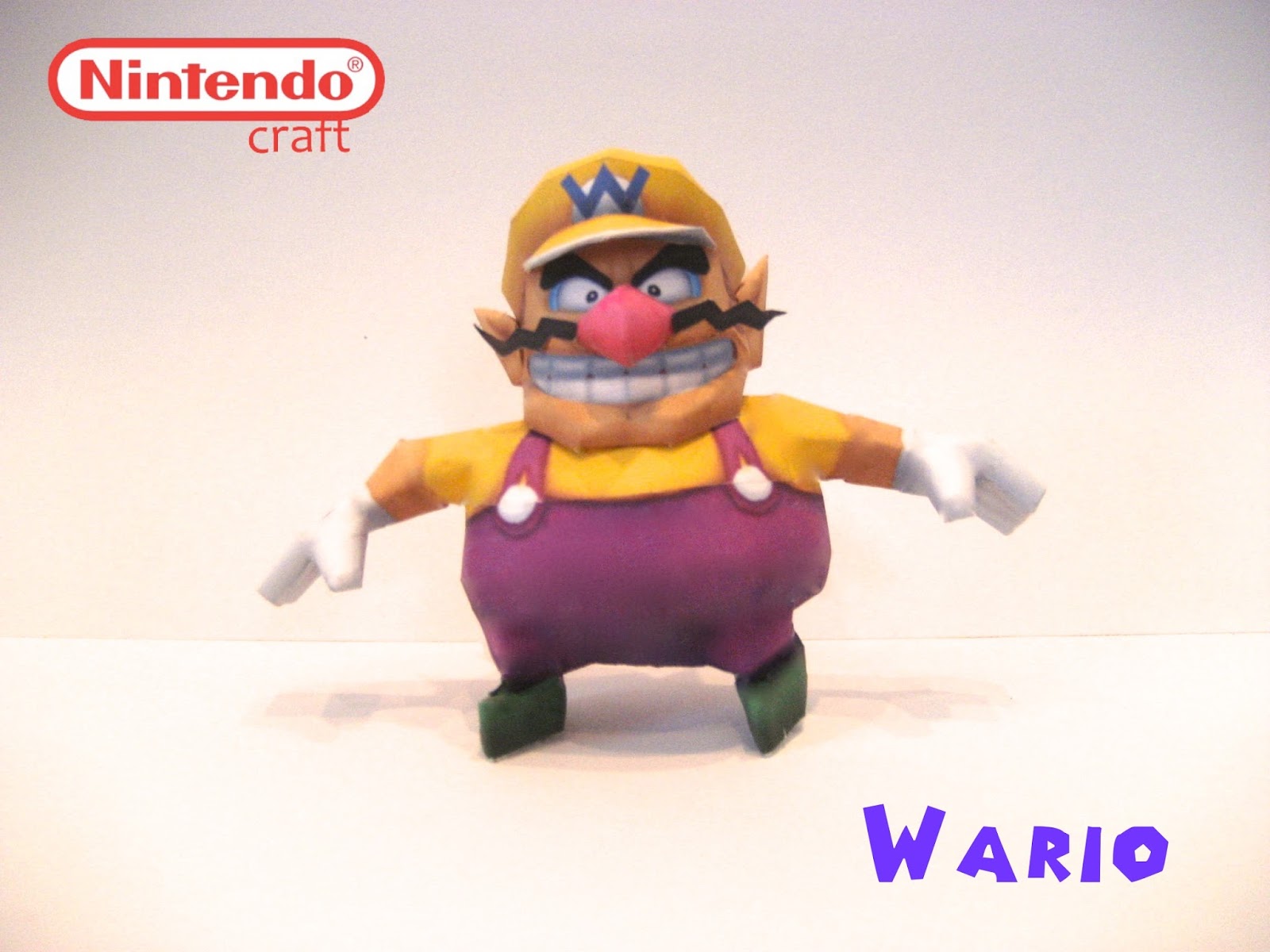 Wario Papercraft