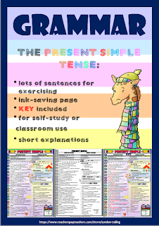 https://www.teacherspayteachers.com/Product/The-Present-Simple-Tense-2460063