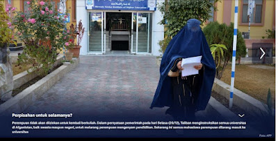 <img src=https://fazryan87.blogspot.com".jpg" alt="Derita Perempuan Afghan Memburuk,Taliban Tutup Bisnis Salon Kecantikan">