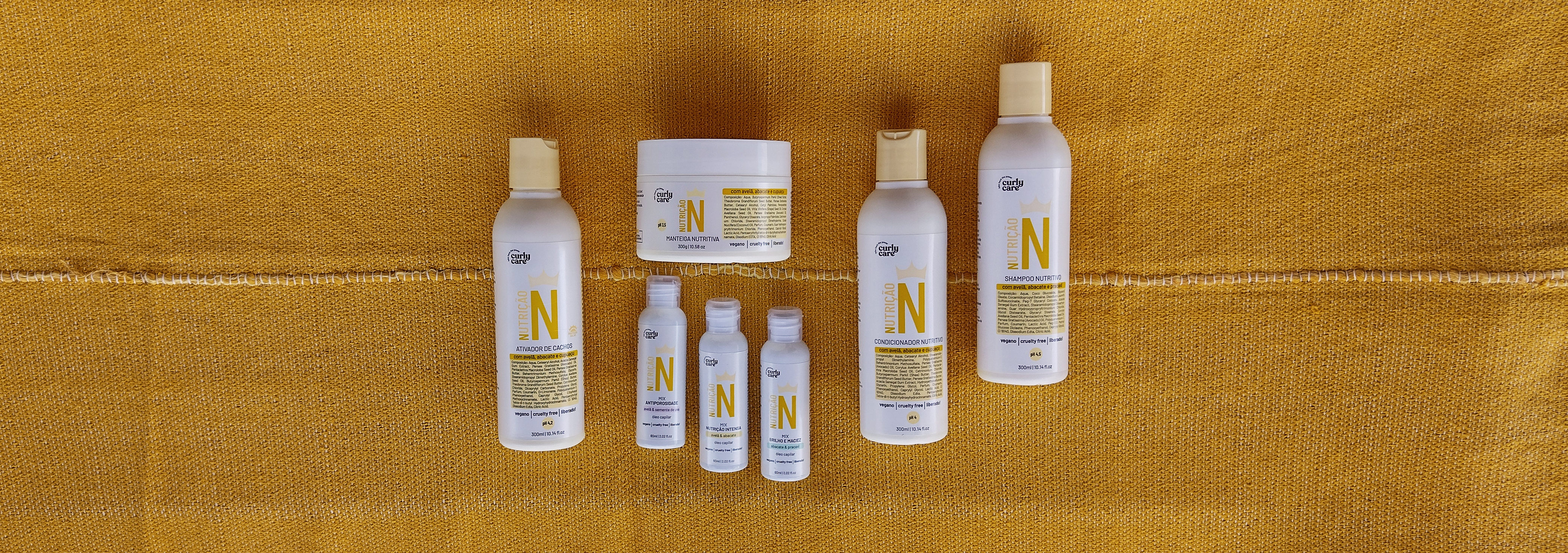 Resenha Curly Care Linha N - Nutrição