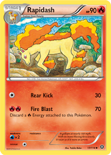 Rapidash Steam Siege Pokemon Card