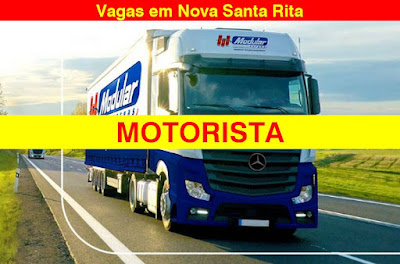 Modular Cargas seleciona Motorista de Coleta e Entrega em Nova Santa Rita