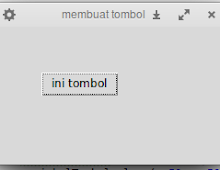 Cara membuat tombol dan tombol exit di tkinter