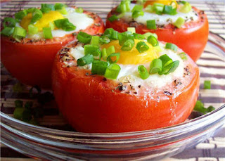 Indicaciones para Hacer Tomates Rellenos con Huevo, al Horno.