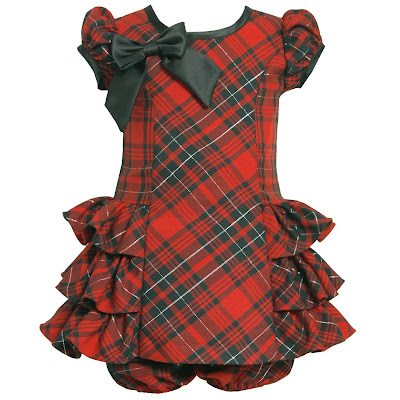 Christmas Party Dress on Holiday Party Dress   Red Plaid Christmas Dress For Baby Girl Jpg