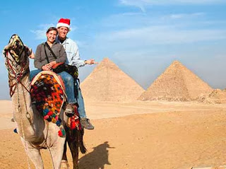 Giza Pyramids, New Year Holidays