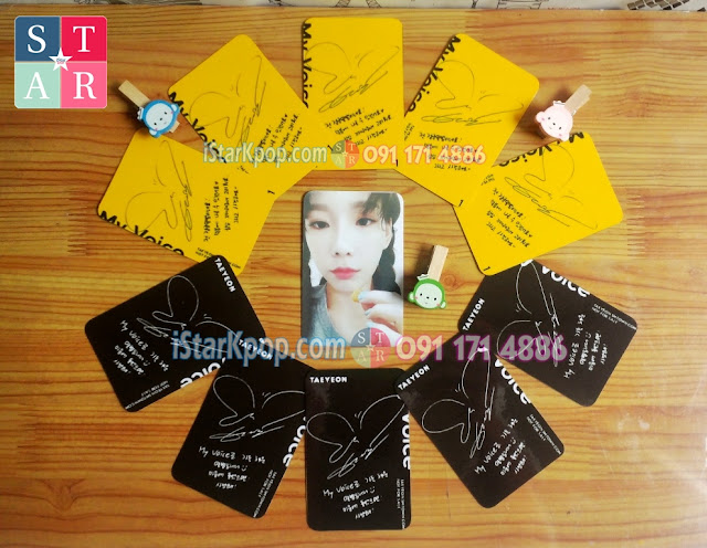 CARD MY VOICE TAEYEON