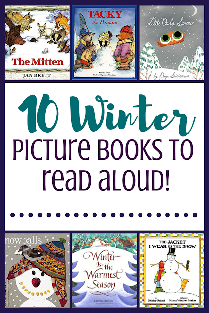 Missing the snow days where you live?  Try one of these picture book read alouds... perfect for a cold winter day!