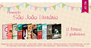 SORTEIO #24 - "PROMOÇÃO SÃO JOÃO LITERÁRIO"