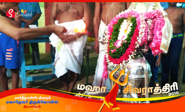 Lord Shiva in Nanthi Vaganam Marthandeswaram Temple