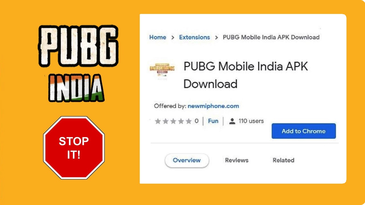 Beware of PUBG Mobile India Fake APK download Link