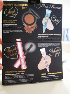 Two Faced Beauty Blogger Darlings package