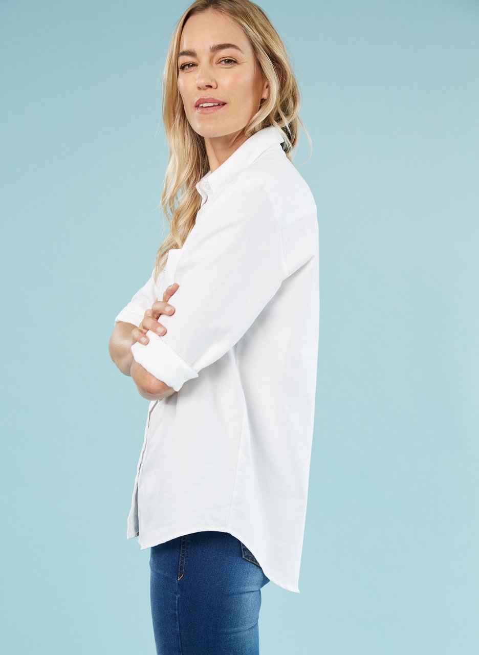 baukjen heather organic shirt