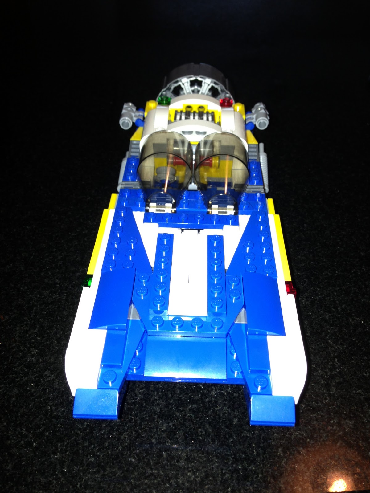 meor azhar's blog: made a jet boat based on a lego creator