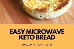 EASY MICROWAVE KETO BREAD 