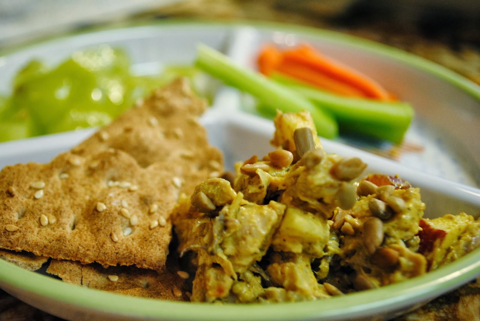 Kitchen With Mommy: Sweet Curry Chicken Salad