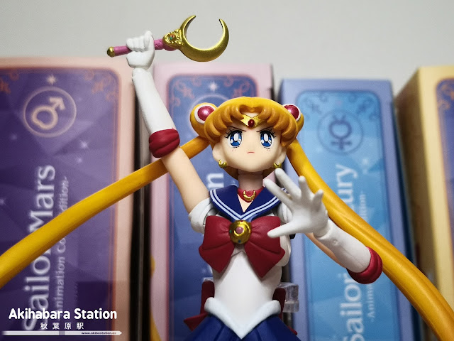 Review de las figuras S.H.Figuarts de Sailor Moon - Tamashii Nations