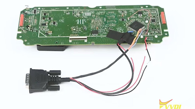Read MQB48 RH850 RF701401 Dash by VVDI Key Tool Plus 9