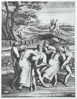 Work based on original drawing by Pieter Brueghel, who supposedly witnessed a subsequent outbreak in 1564 in Flanders. The dancing plague (or dance epidemic) of 1518 was a case of dancing mania Image from https://bigsta.net/tag/traditionaldoom/?hl=de