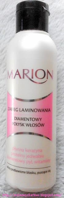 Marion • Zabieg laminowania, Diamentowy połysk