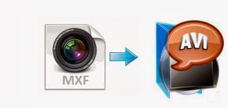 Convert MXF recordings to AVI file format