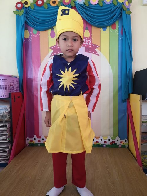 Fesyen Baju Merdeka Kanak-Kanak Pra Sekolah Kebangsaan ...