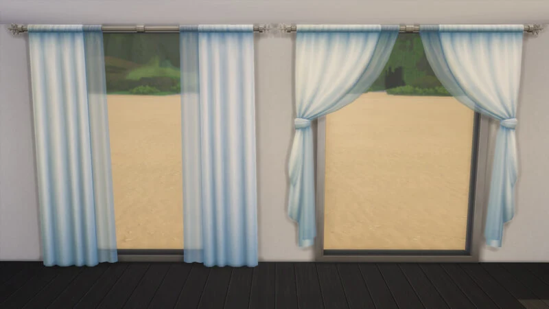 The Sims 4 Window Coverings