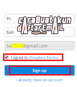 cara menggunakan dropbox 2