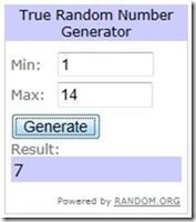 Final Giveaway Winner