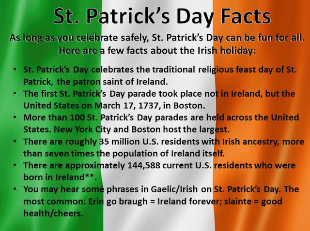 saint patricks day facts