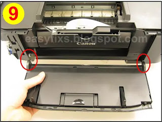 How to disassemble Canon iP4800, iP4810, iP4820, iP4840, iP4850, iP4870, iP4880