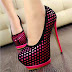 High heel shoes