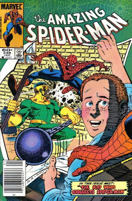 The Amazing Spider-Man #248, the kid who collects Spider-Man