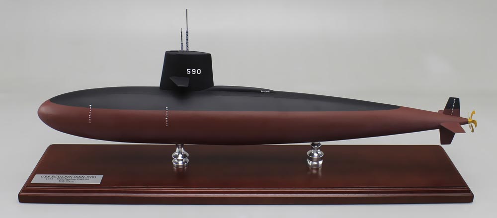 SD Model  Makers USS  Sculpin Submarine  Model 