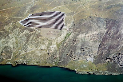 Cairnmuir Landslide ~ Aerial View