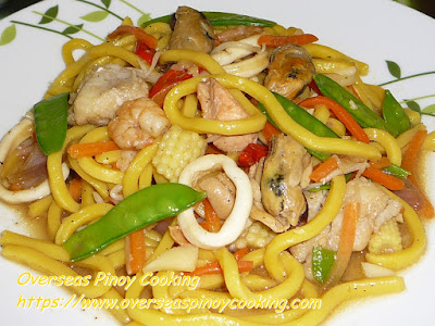 Seafood Hokien Noodles Stirfry Recipe