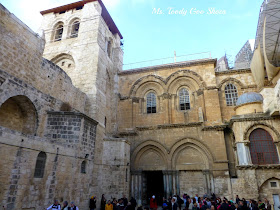 Church of the Holy Sepulchre in Jerusalem --- Ms. Toody Goo Shoes