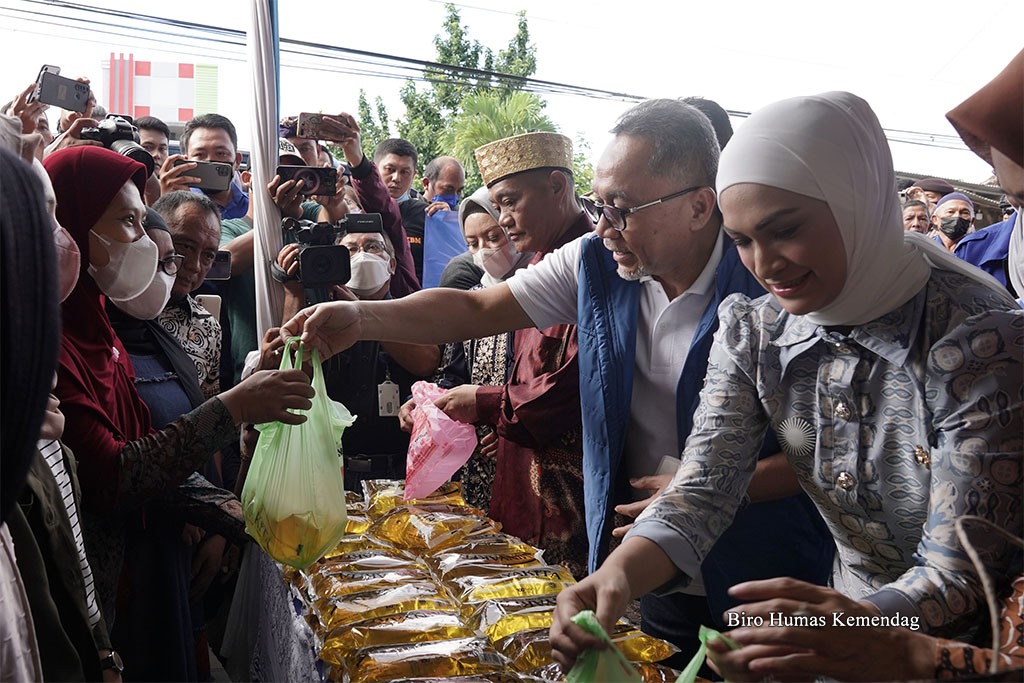 Menteri Perdagangan RI Zulkifli Hasan kunjungi Lampung, 9 Juli 2022