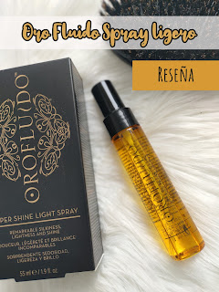 Oro fluido Spray LIGERO - Opinión