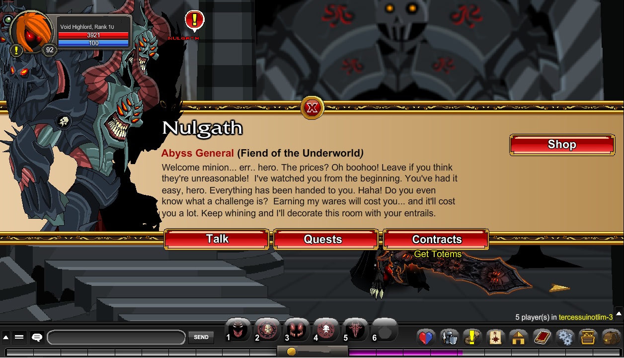 Nulgath Reagents