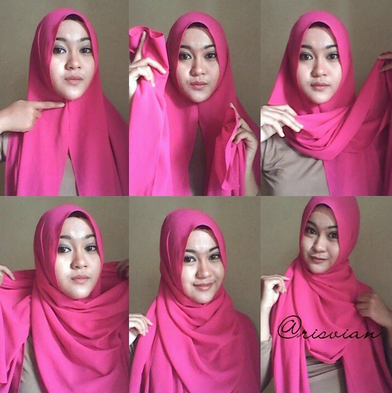 Tutorial Hijab Modern ala Zaskia Sungkar Terbaru 2016