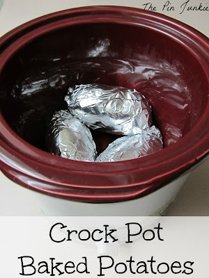 Crock Pot Baked Potatoes